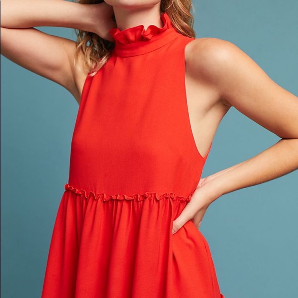 Anthropologie Elliat Tiered Dress